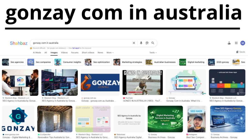 gonzay com in australia