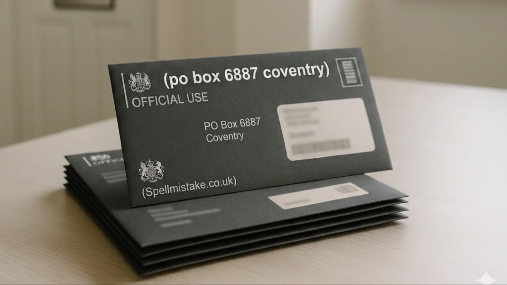po box 6887 coventry