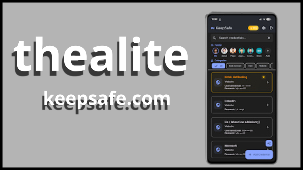 thealite keepsafe.com